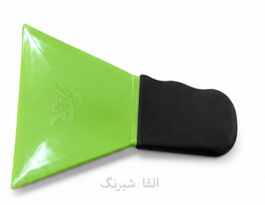 کد 17 کاردک سه گوش سبز مشکی (11سانت در 12 سانت)