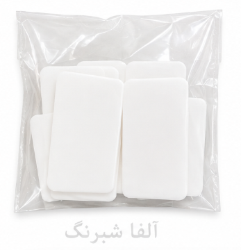 کد 45 کاردک سفید کوچک 10 تایی (5 در 8)