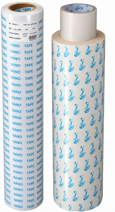 چسب دوطرفه سلولزی (کاغذی) پاره شو عرض 102 در 50 متر طول